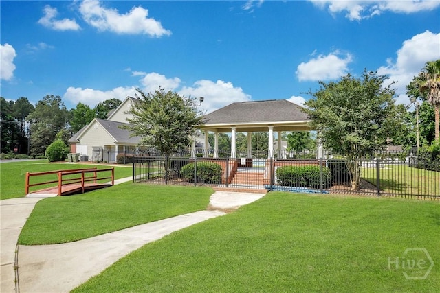 117 Barrington Rd, Pooler, GA 31322 - view of community with a gazebo