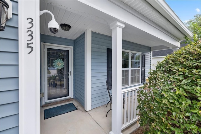 335 Winchester Dr, Pooler, GA 31322 - view of exterior entry with covered porch