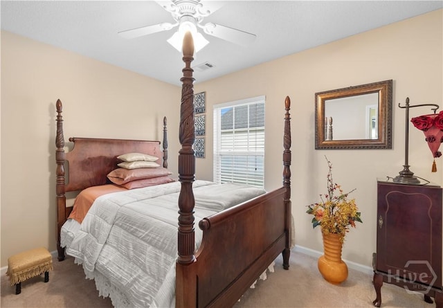 335 Winchester Dr, Pooler, GA 31322 - bedroom featuring carpet floors and ceiling fan