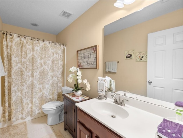 335 Winchester Dr, Pooler, GA 31322 - bathroom with vanity, tile patterned floors, and a shower with shower curtain