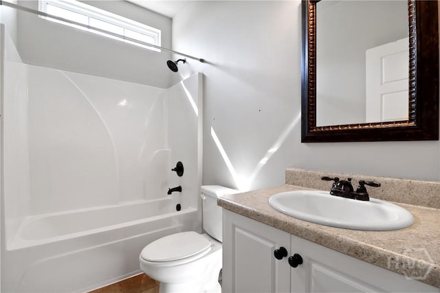 302 Morgan Pines Dr, Pooler, GA 31322 - bathroom featuring vanity and shower / tub combination