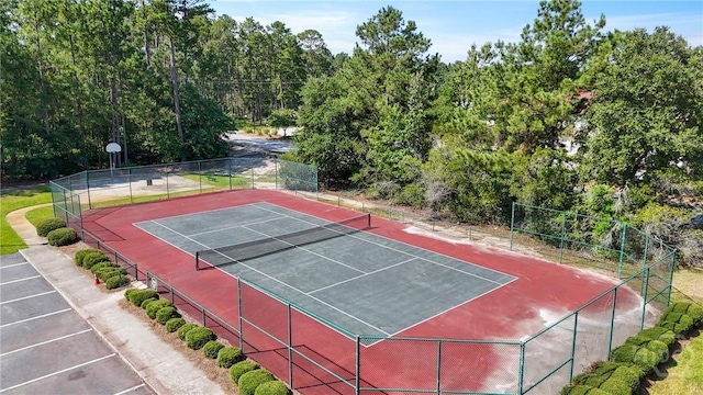 302 Morgan Pines Dr, Pooler, GA 31322 - view of tennis court