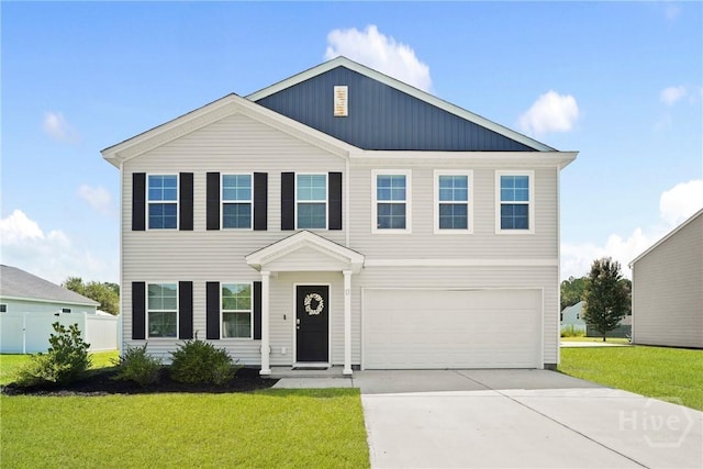 13 Summer Place Dr, Guyton, GA 31312 - view of front facade with an attached garage and concrete driveway