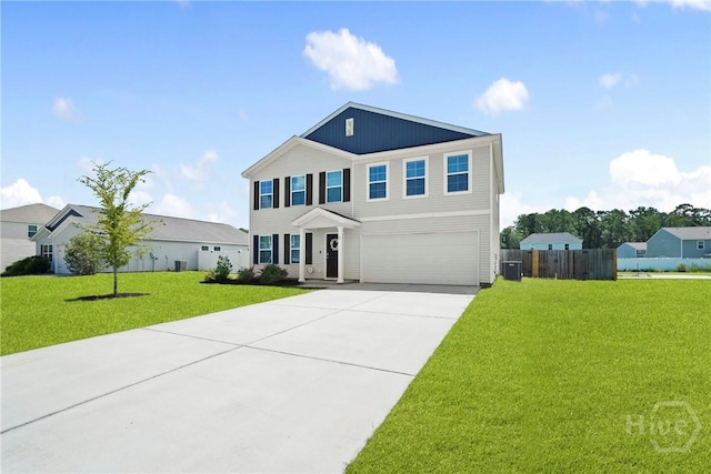 13 Summer Place Dr, Guyton, GA 31312 - view of front facade featuring an attached garage and driveway
