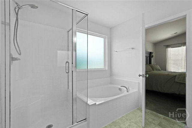 13 Summer Place Dr, Guyton, GA 31312 - ensuite bathroom featuring healthy amount of natural light, a shower stall, and a garden tub