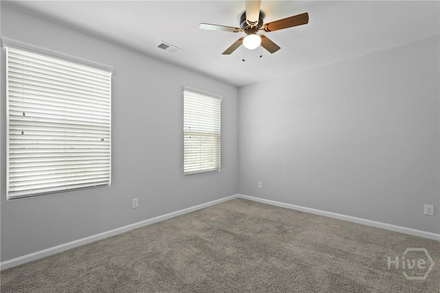 13 Summer Place Dr, Guyton, GA 31312 - carpeted spare room with a ceiling fan and baseboards