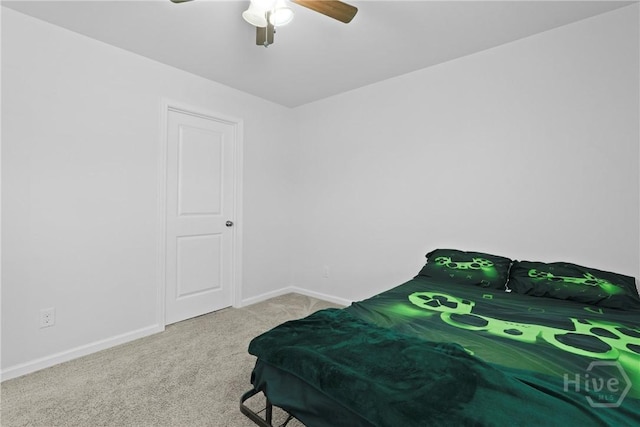 13 Summer Place Dr, Guyton, GA 31312 - carpeted bedroom with baseboards and ceiling fan