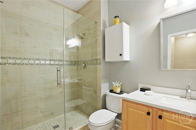 137 Regency Cir, Pooler, GA 31322 - full bathroom with vanity and a stall shower