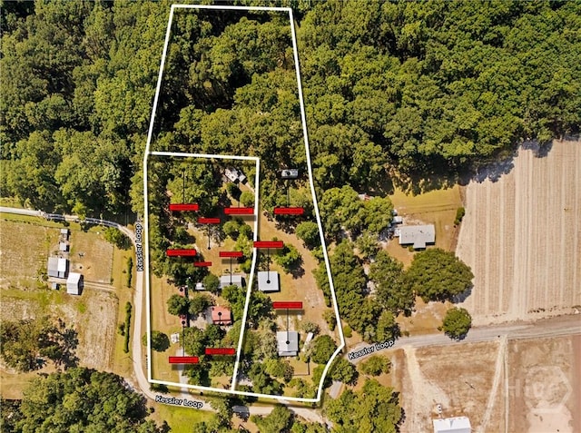 438 Kessler Loop, Guyton, GA 31312 - view of property location with property boundaries highlighted