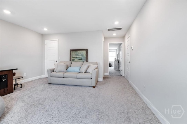 127 Champlain Dr, Pooler, GA 31322 - carpeted living room featuring recessed lighting