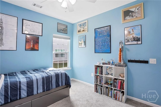 80 Sunbury Ct, Richmond Hill, GA 31324 - bedroom with carpet flooring and ceiling fan