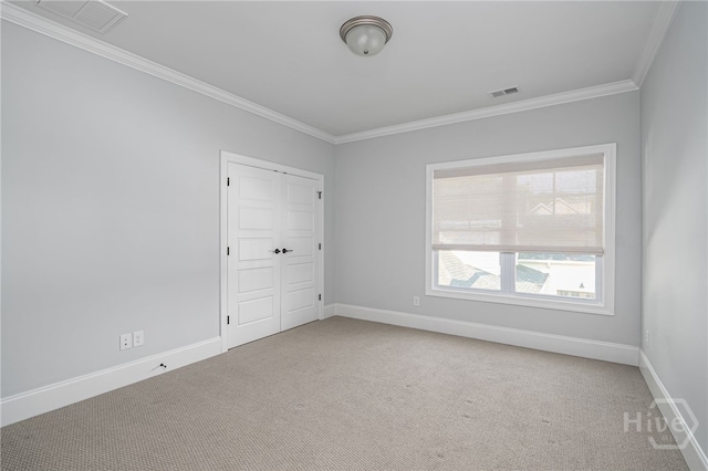 122 Kent, Pooler, GA 31322 - carpeted spare room with ornamental molding