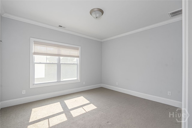122 Kent, Pooler, GA 31322 - carpeted spare room with crown molding