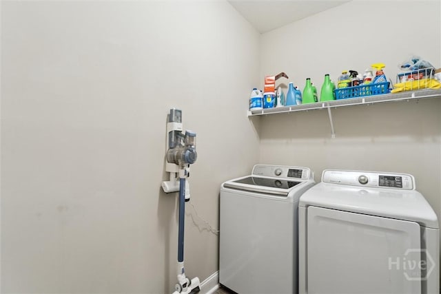 202 Orleans Trl, Statesboro, GA 30461 - laundry area featuring separate washer and dryer