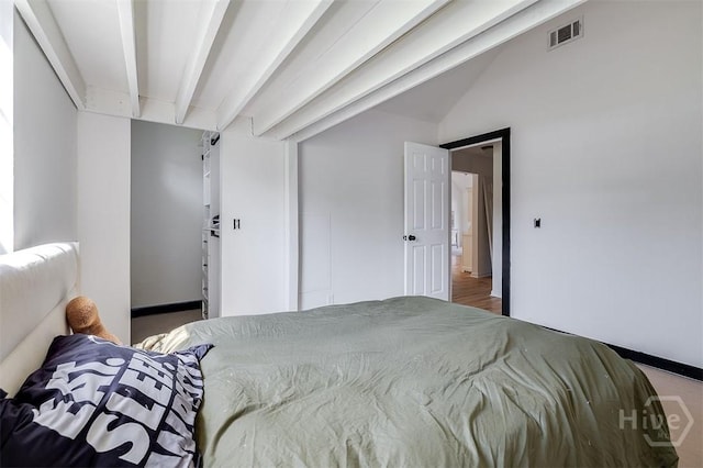 225 Jasper Ln, Rincon, GA 31326 - bedroom featuring beamed ceiling