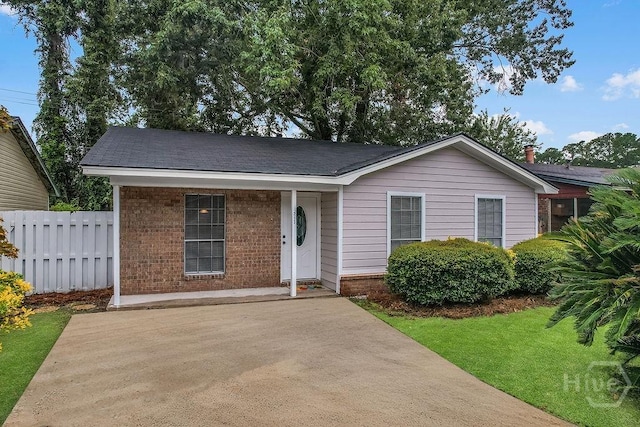 213 Executive Park Dr, Savannah, GA 31406 - view of front of home featuring brick siding