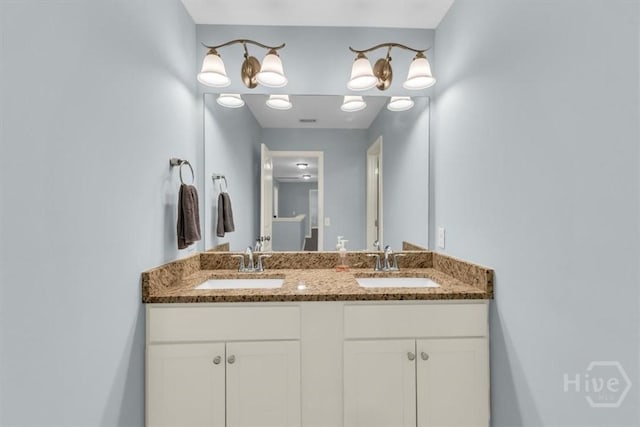 291 Kerry Dr, Richmond Hill, GA 31324 - full bathroom featuring double vanity