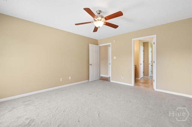 10 Cassidy Ct, Pooler, GA 31322 - unfurnished bedroom featuring light carpet and a ceiling fan