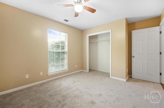 10 Cassidy Ct, Pooler, GA 31322 - unfurnished bedroom featuring carpet floors, a closet, and ceiling fan