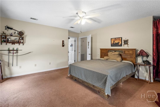 675 Foxwood Cir, Jesup, GA 31545 - carpeted bedroom featuring baseboards and a ceiling fan