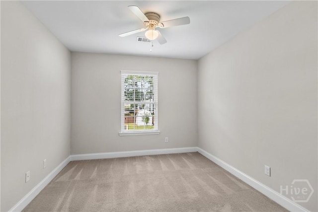 85 Wicklow Dr, Richmond Hill, GA 31324 - empty room featuring light colored carpet and a ceiling fan