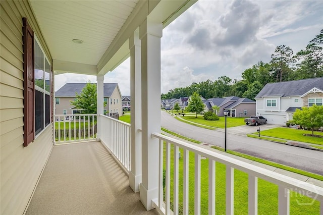 353 Casey Dr, Pooler, GA 31322 - porch with a residential view