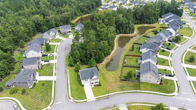 353 Casey Dr, Pooler, GA 31322 - aerial view of property and surrounding area with nearby suburban area and a nearby body of water