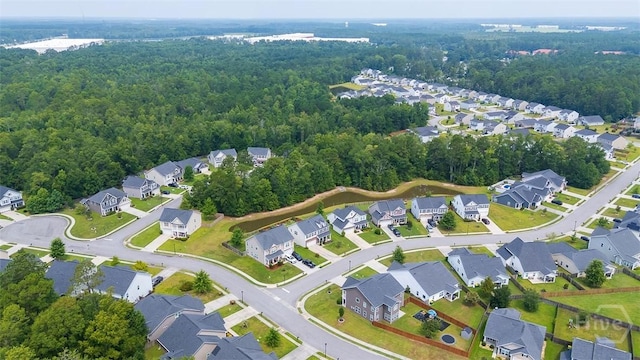 353 Casey Dr, Pooler, GA 31322 - aerial view of property's location with nearby suburban area and a forest