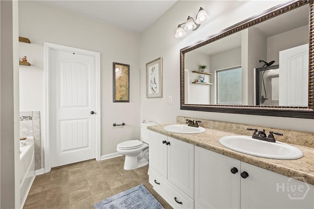 130 Whirlwind Way, Guyton, GA 31312 - full bathroom with double vanity and a bath
