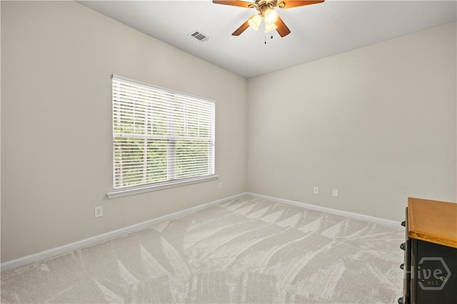 130 Whirlwind Way, Guyton, GA 31312 - unfurnished room with ceiling fan and light carpet