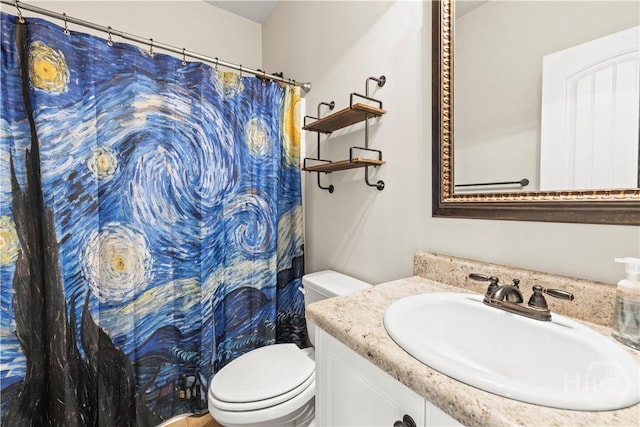 130 Whirlwind Way, Guyton, GA 31312 - bathroom featuring vanity and curtained shower