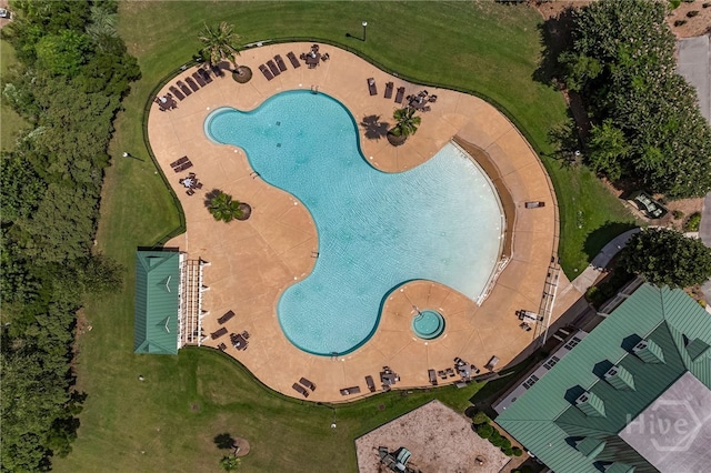 131 Como Dr, Pooler, GA 31322 - view of property location featuring a pool