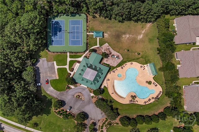 131 Como Dr, Pooler, GA 31322 - view of property location featuring a pool area