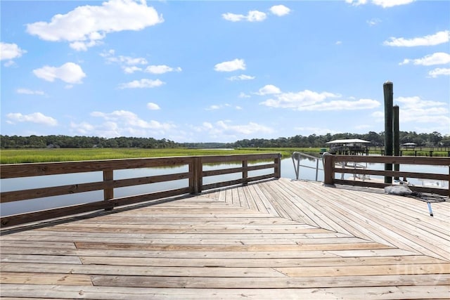 271 Davis Rd, Richmond Hill, GA 31324 - dock area featuring a water view