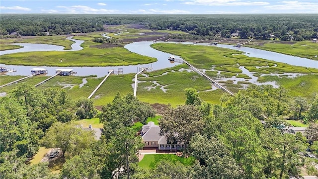 271 Davis Rd, Richmond Hill, GA 31324 - drone / aerial view of a large body of water