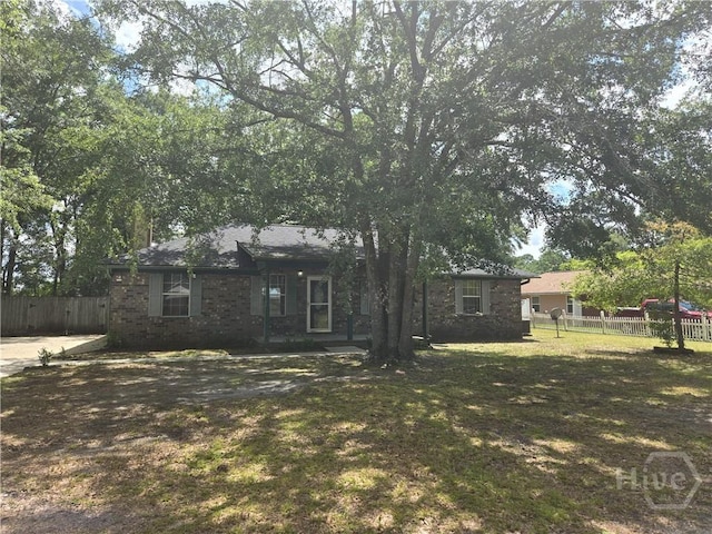 218 Kevin Rd, Hinesville, GA 31313 - view of front of property featuring brick siding