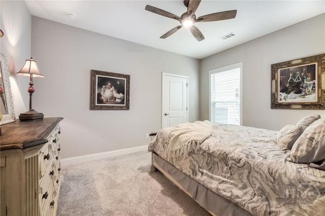 139 Harvest Hl, Pooler, GA 31322 - bedroom with carpet floors and ceiling fan