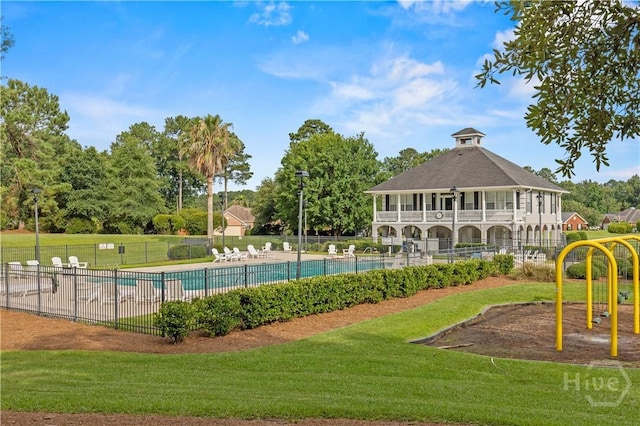 41 Patriot Dr, Richmond Hill, GA 31324 - view of community pool