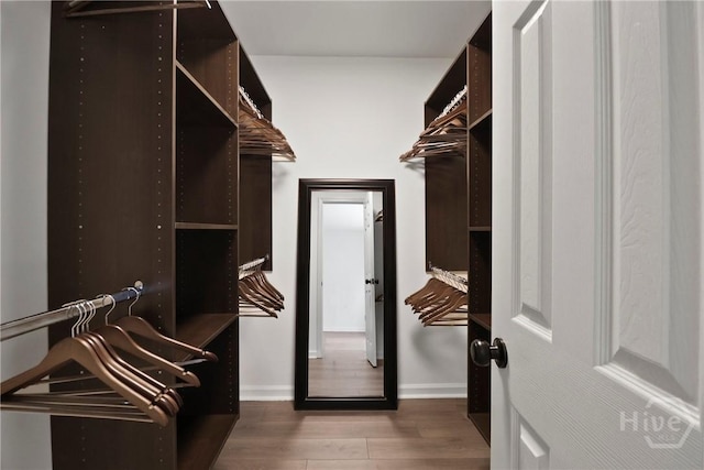 115 Yellow Jasmine Ct, Pooler, GA 31322 - walk in closet featuring wood finished floors