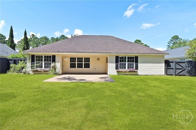 115 Yellow Jasmine Ct, Pooler, GA 31322 - back of property featuring a patio area