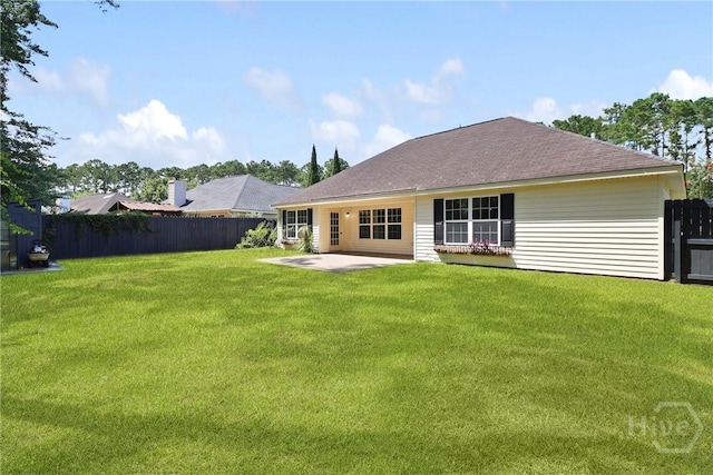 115 Yellow Jasmine Ct, Pooler, GA 31322 - rear view of property featuring a patio and roof with shingles