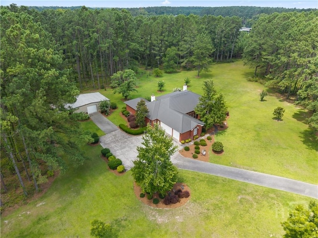 2055 Blankenbaker Rd, Statesboro, GA 30458 - view of subject property featuring a forest