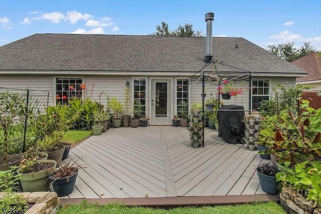 250 Laurel Hill Cir, Richmond Hill, GA 31324 - deck featuring area for grilling