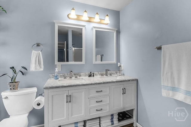 250 Laurel Hill Cir, Richmond Hill, GA 31324 - full bath featuring double vanity and toilet