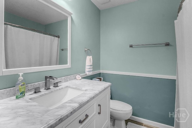 250 Laurel Hill Cir, Richmond Hill, GA 31324 - full bathroom featuring vanity and a textured ceiling