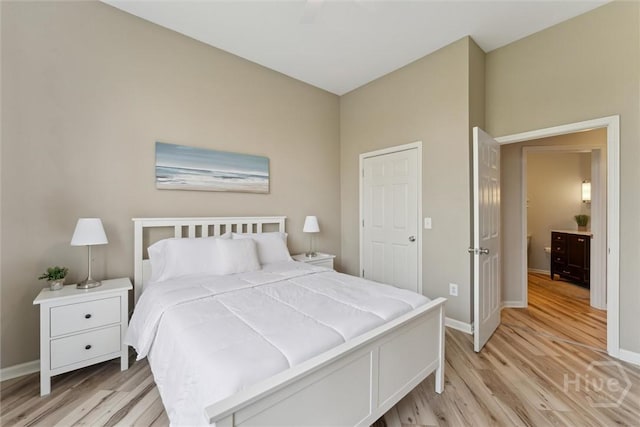 2536 Whitemarsh Way, Savannah, GA 31410 - bedroom with light wood-type flooring