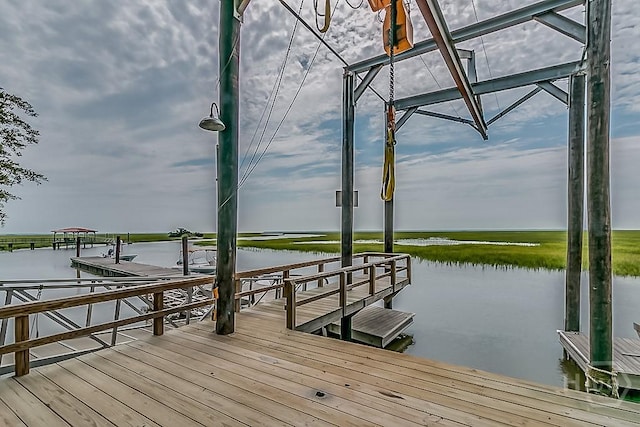 523 Goodman Dr, Midway, GA 31320 - dock with a water view