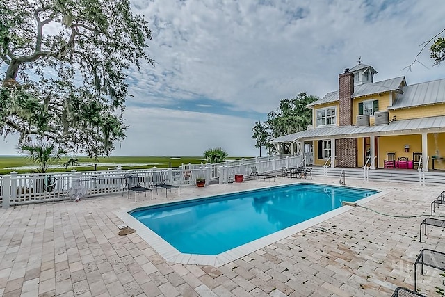 523 Goodman Dr, Midway, GA 31320 - view of pool with a patio area