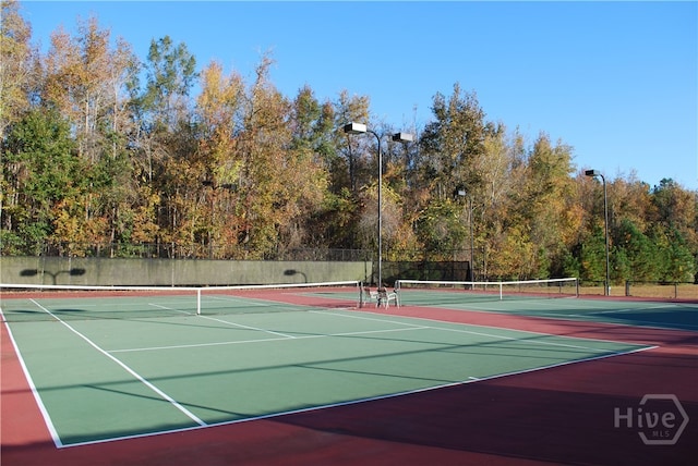 143 Regency Cir, Pooler, GA 31322 - view of tennis court with community basketball court