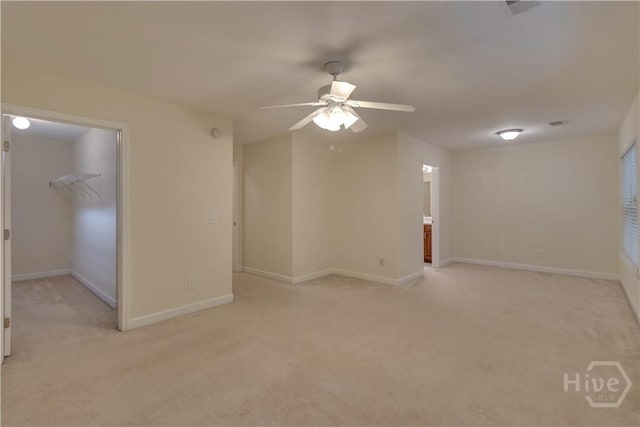 650 Summer Hill Way, Richmond Hill, GA 31324 - unfurnished room featuring ceiling fan and light colored carpet